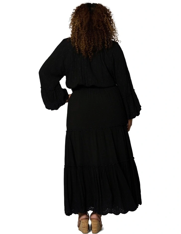 Twilight Traveller Maxi Dress in Black image 2