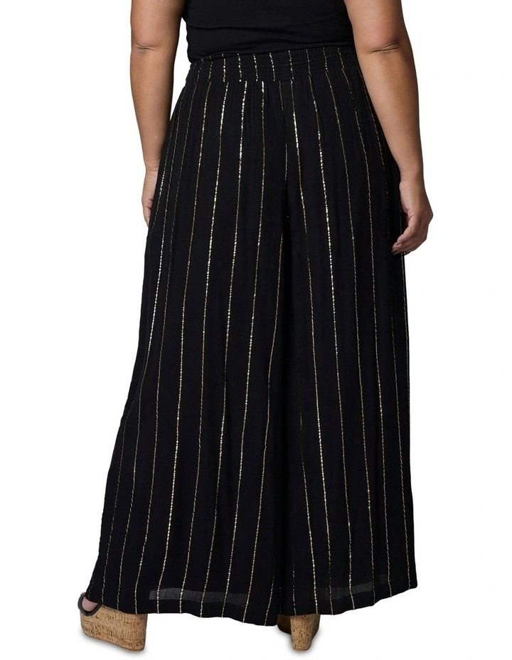 Eclectic Wide Leg Pant in Black image 2