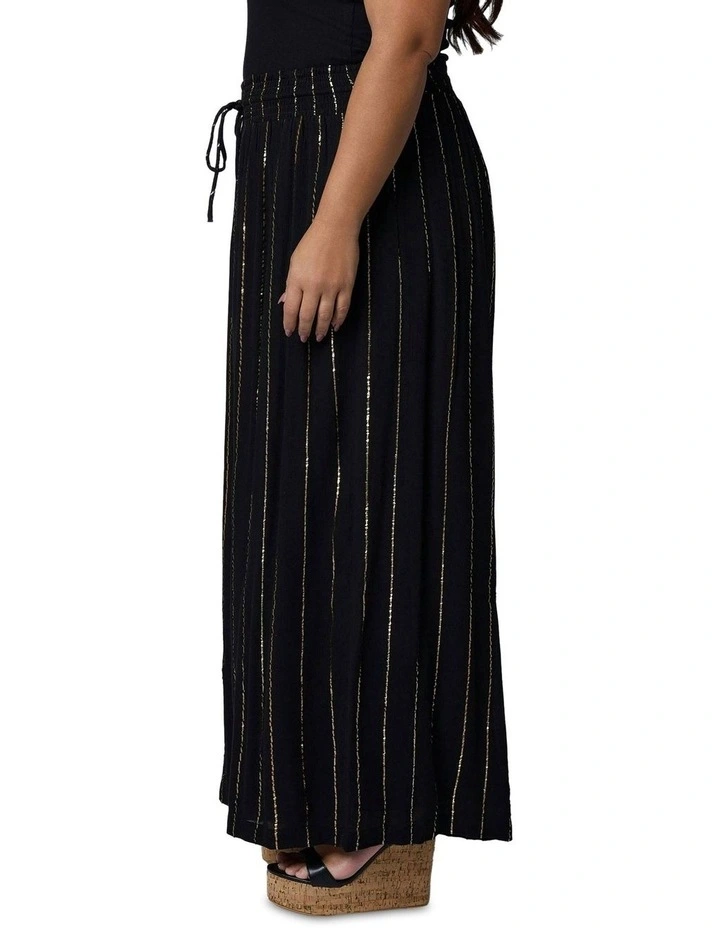 Eclectic Wide Leg Pant in Black image 3