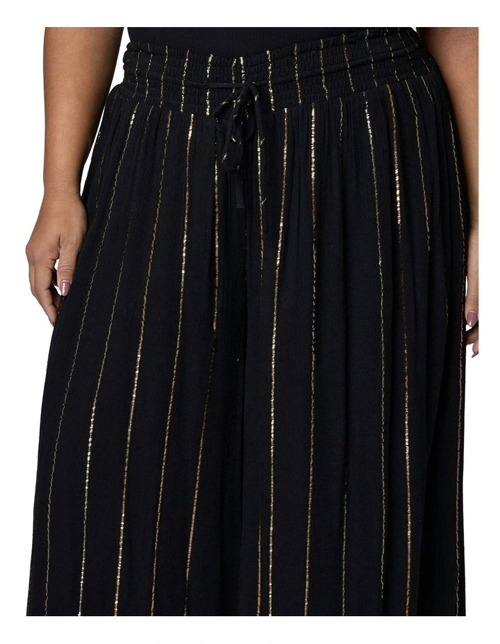 Eclectic Wide Leg Pant in Black image 6
