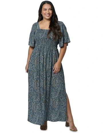 Renata Maxi Dress in Multi