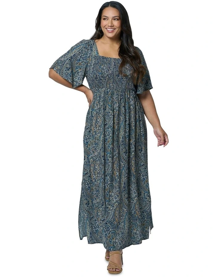 Renata Maxi Dress in Multi image 4