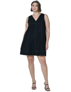 Venom Mini Dress in Black