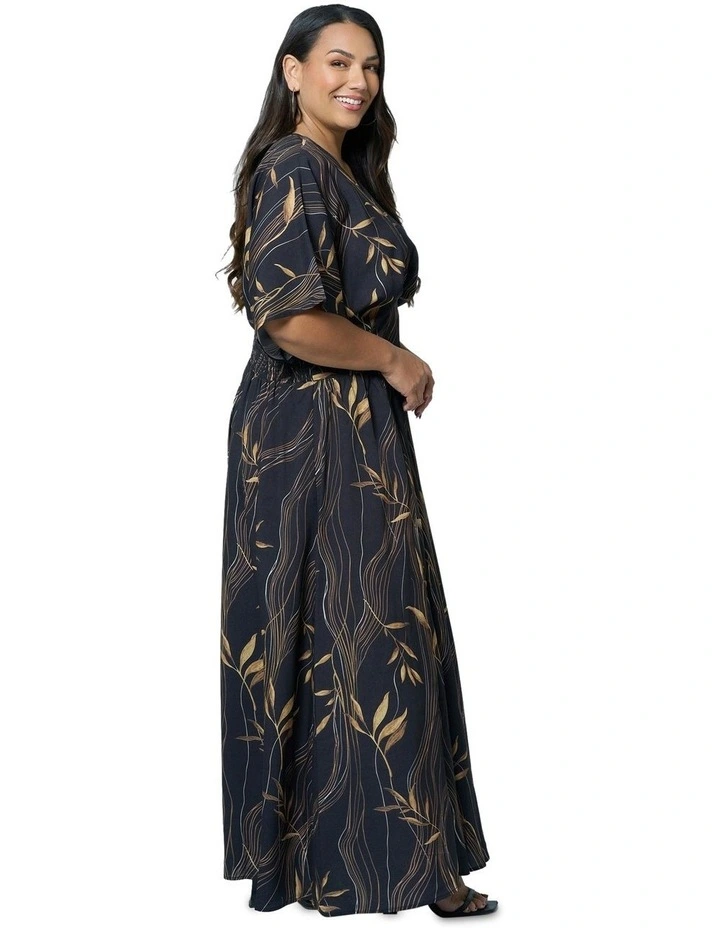 Richter Scale Maxi Dress in Multi image 3