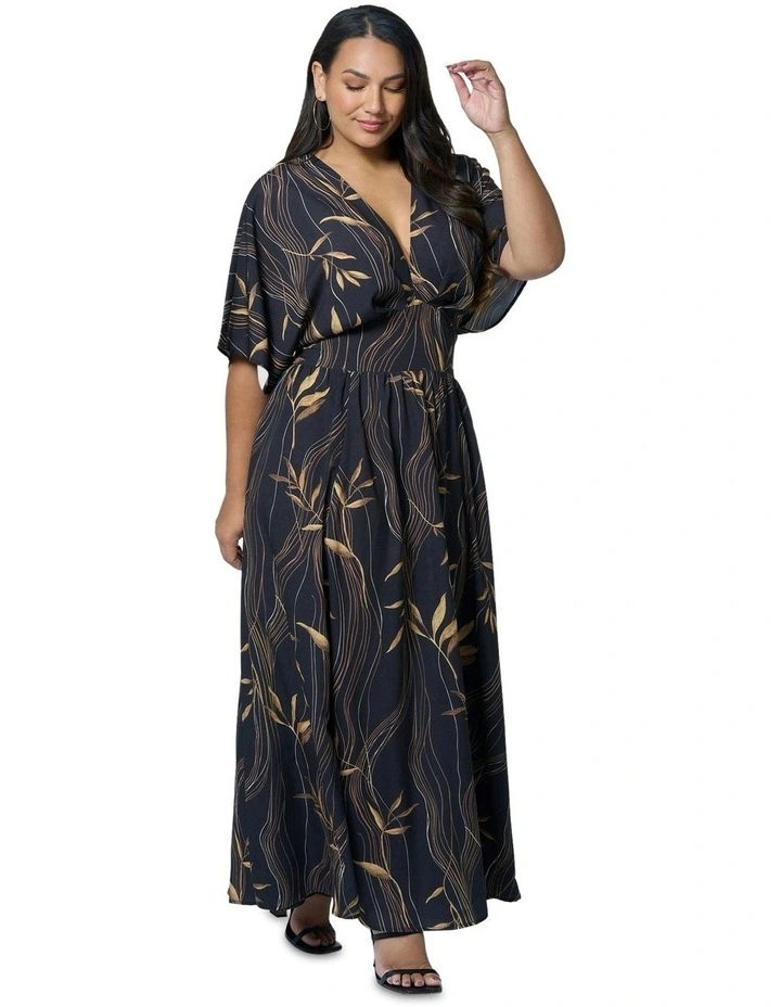 Richter Scale Maxi Dress in Multi image 5