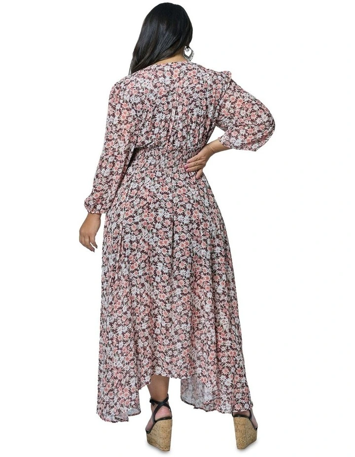 Bohemian Harmony Maxi Dress in Multi image 2