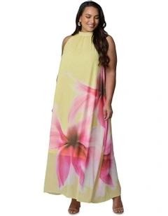 Savage Heat Maxi Dress in Multi