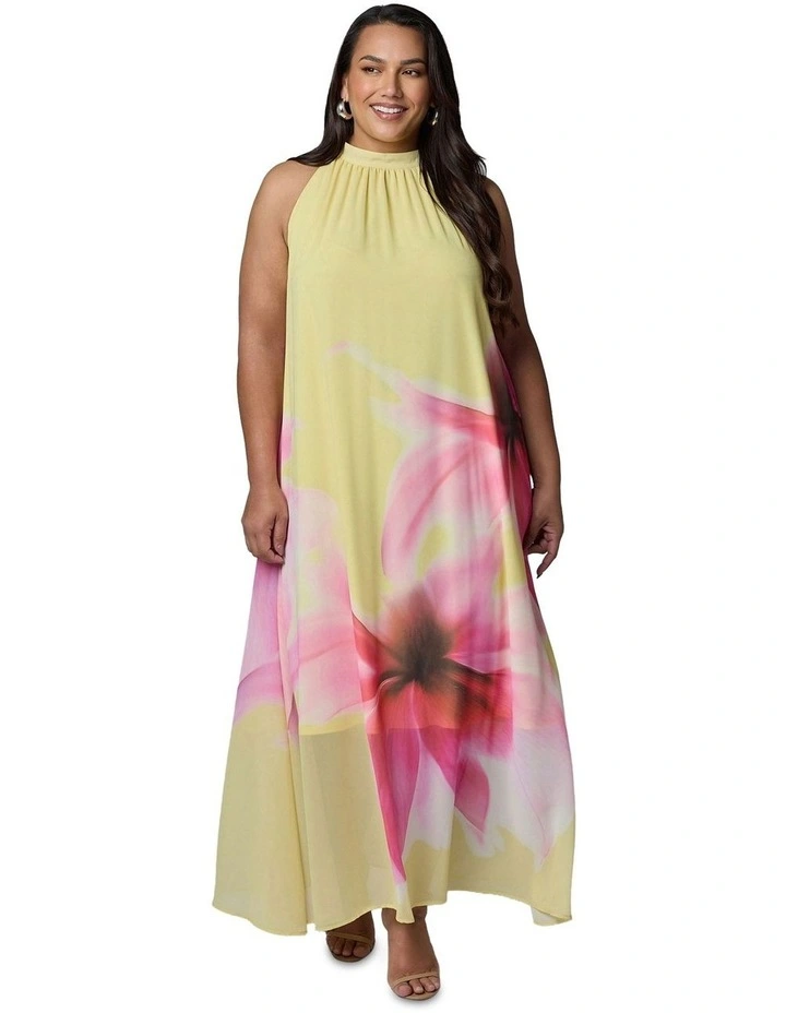 Savage Heat Maxi Dress in Multi image 5
