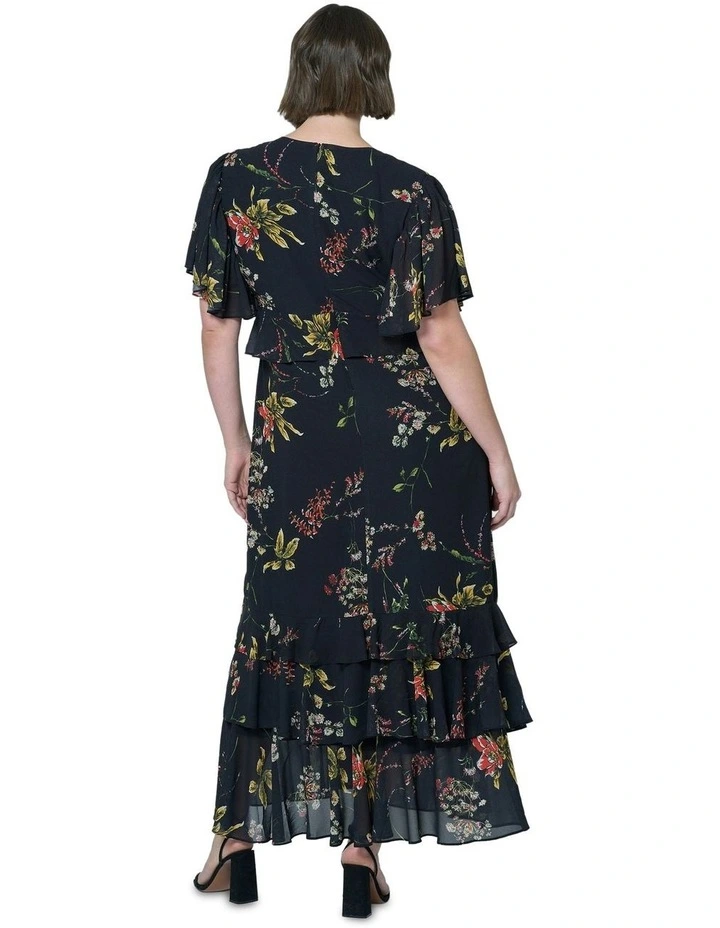 Lavinia Frill Maxi Dress in Multi image 2