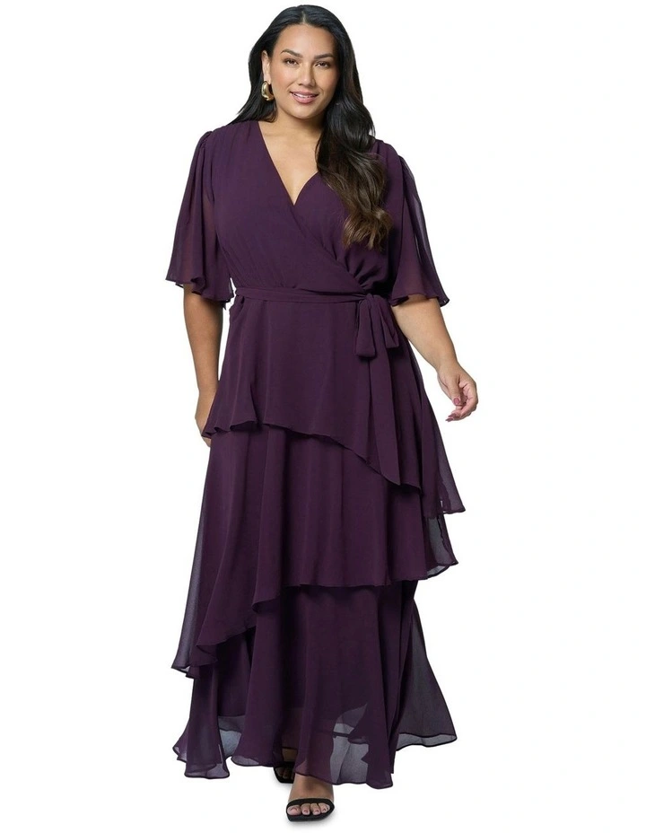 Hypnotic Maxi Dress in Purple image 4