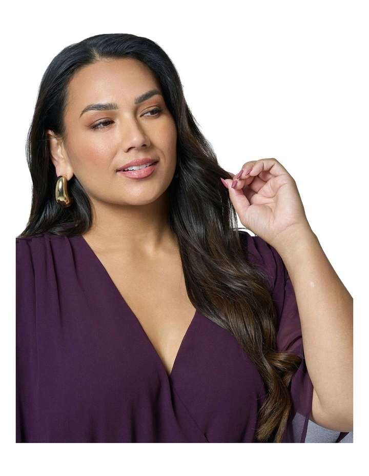 Hypnotic Maxi Dress in Purple image 6