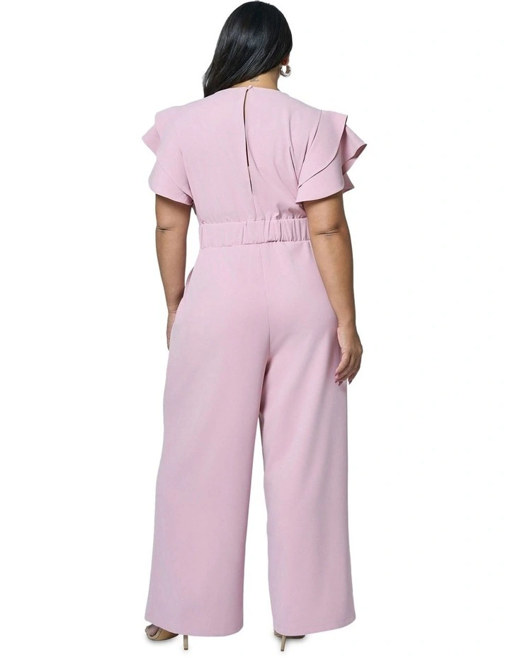 Caught Out Jumpsuit in Pink image 2