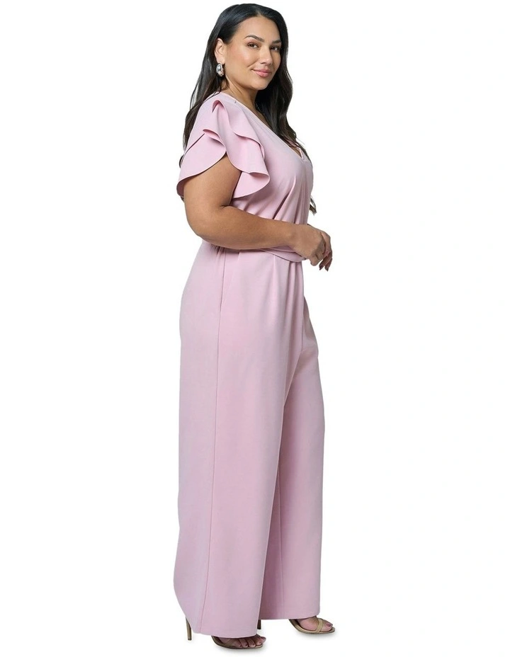 Caught Out Jumpsuit in Pink image 3