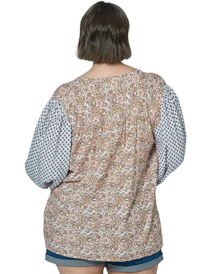 Ibiza Shores Blouse in Multi image 2