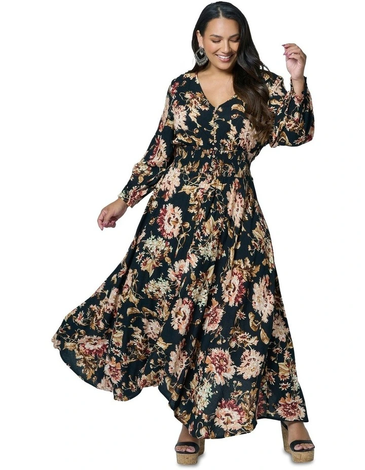 Gypsy Child Maxi Dress in Multi image 1