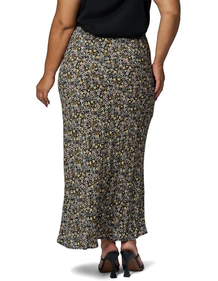 Emily Printed Midi Skirt in Multi image 2