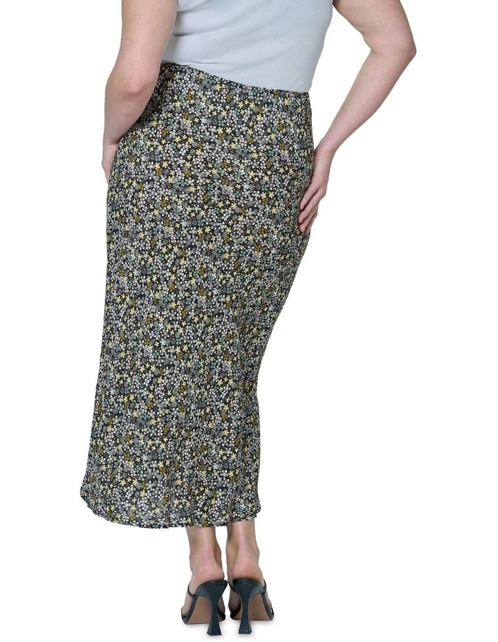 Emily Printed Midi Skirt in Multi image 2