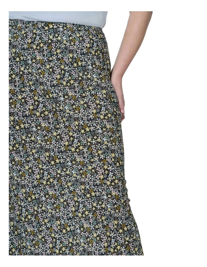Emily Printed Midi Skirt in Multi image 6