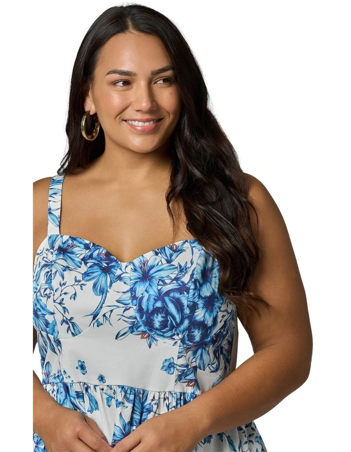 Blakely Mini Dress in Multi image 6