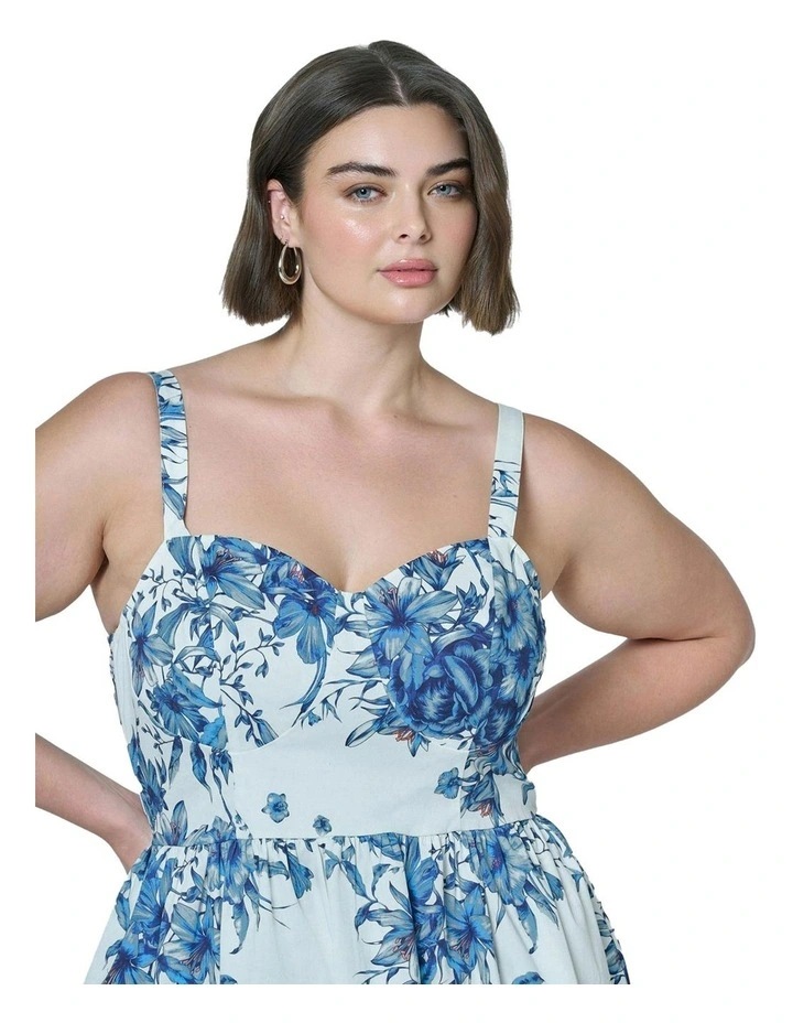 Blakely Mini Dress in Multi image 6