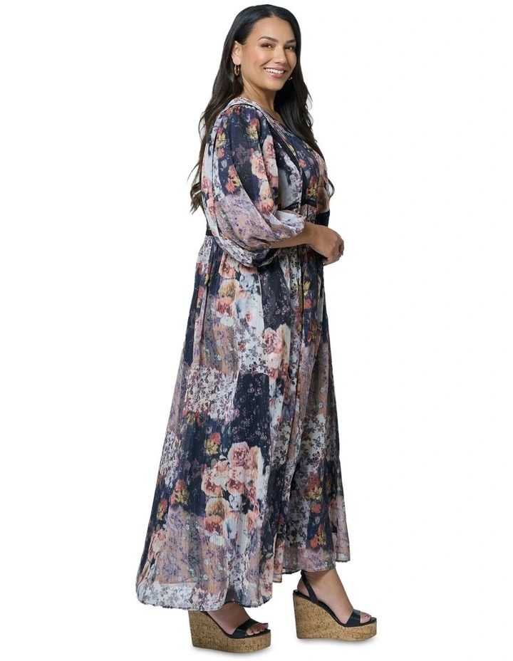 Mystic Rhythms Maxi Dress in Multi image 3