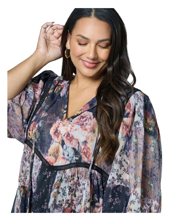 Mystic Rhythms Maxi Dress in Multi image 6