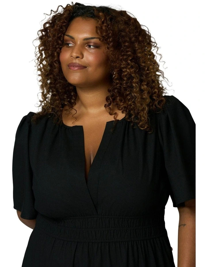 Rani Maxi Dress in Black image 6