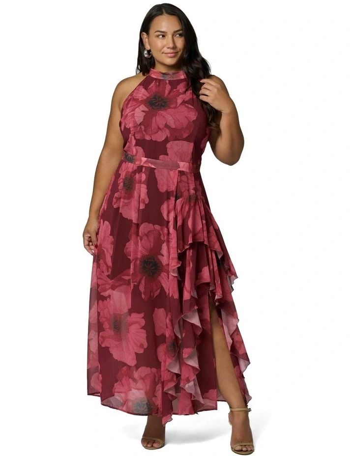 Kiss Kiss Maxi Dress in Multi image 4