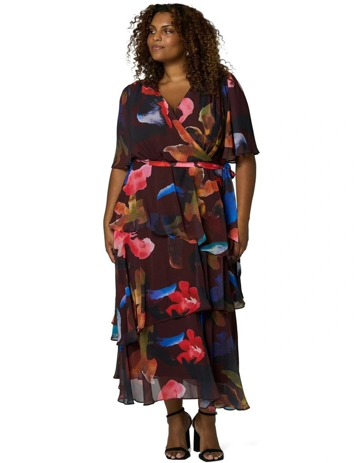 Hypnotic Maxi Dress in Multi image 1