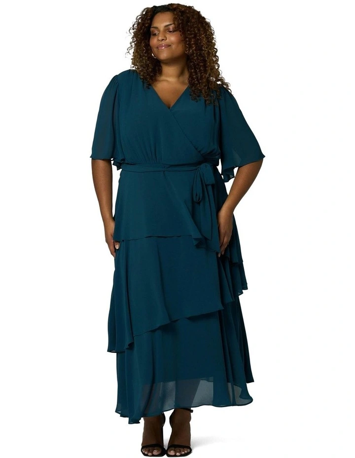 Hypnotic Maxi Dress in Blue image 4