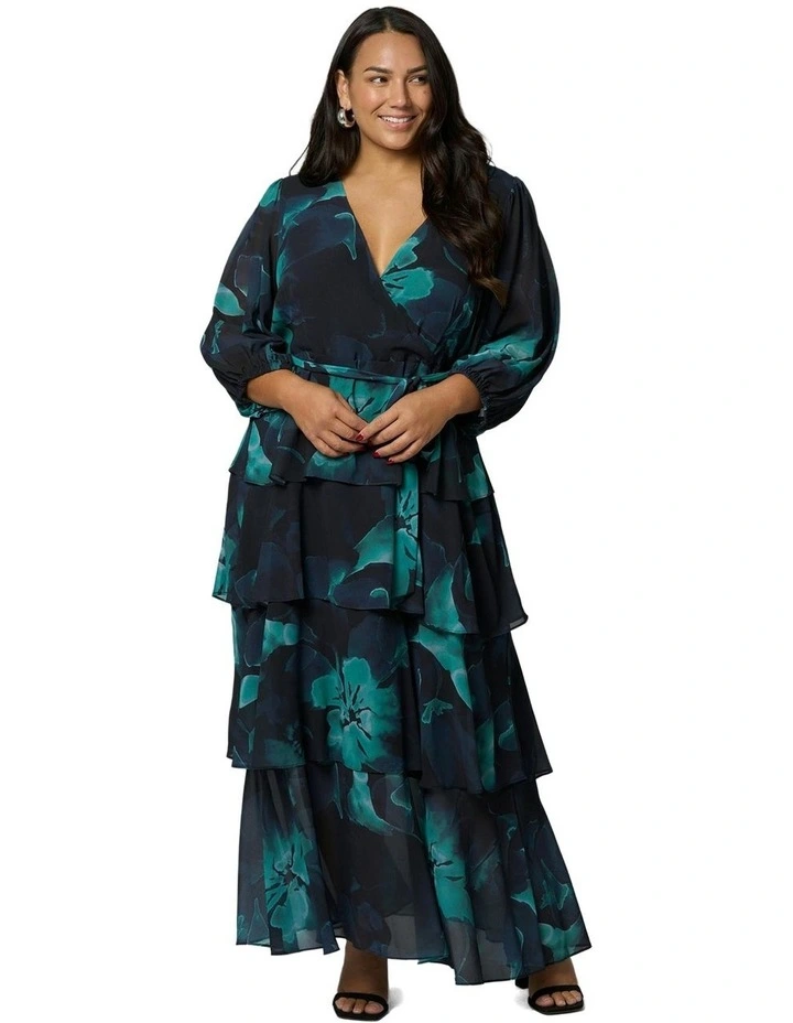 Temptress Maxi Dress in Multi image 4