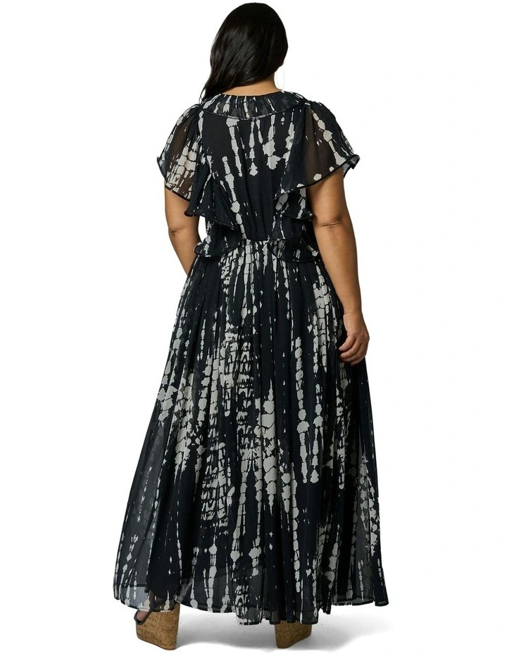 Woven Stars Maxi Dress in Multi image 2