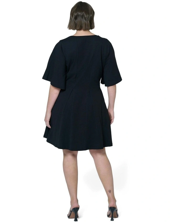 Riot Mini Dress in Black image 2
