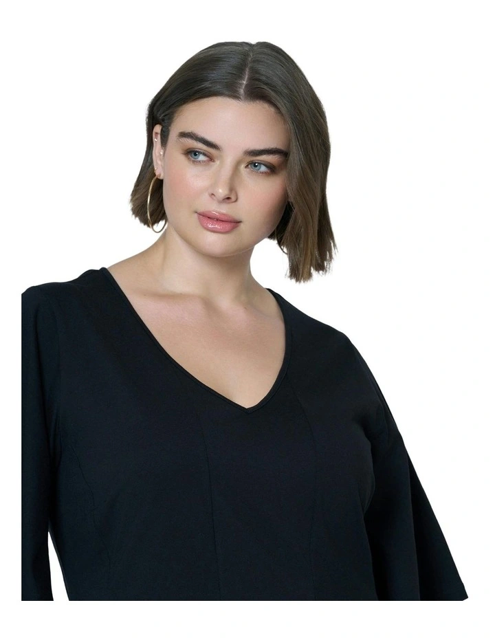 Riot Mini Dress in Black image 6