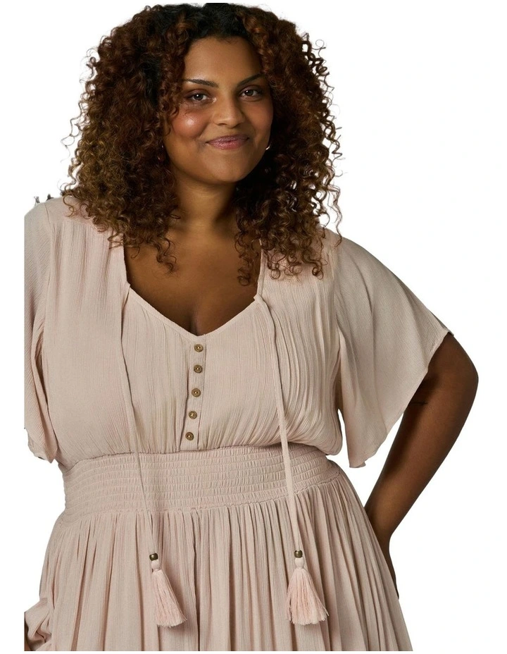 Summer Kiss Maxi Dress in Pale Pink image 6