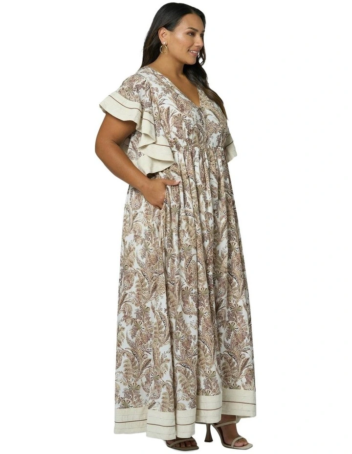 Isobel Maxi Dress in Multi image 3