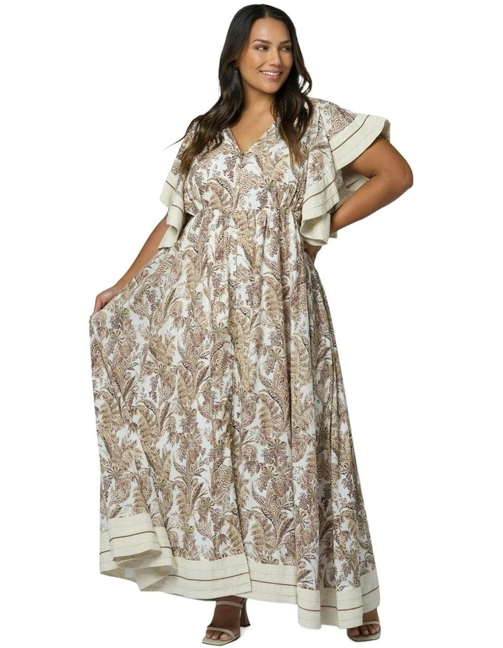 Isobel Maxi Dress in Multi image 4