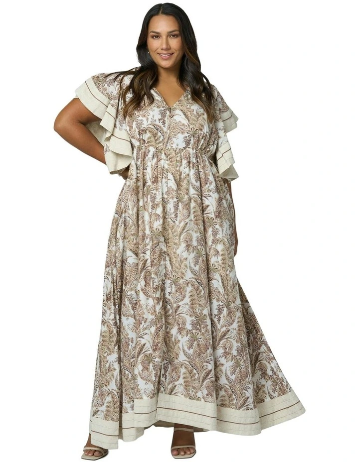 Isobel Maxi Dress in Multi image 5