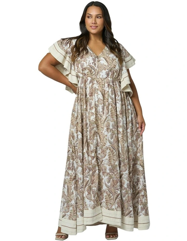 Isobel Maxi Dress in Multi image 6