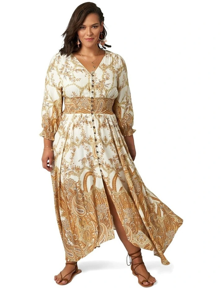 Maxi Dress in Brown Sugar image 1