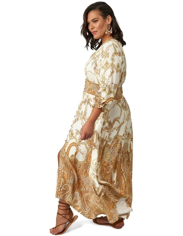 Maxi Dress in Brown Sugar image 4
