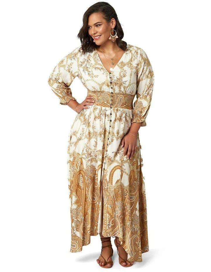 Maxi Dress in Brown Sugar image 5