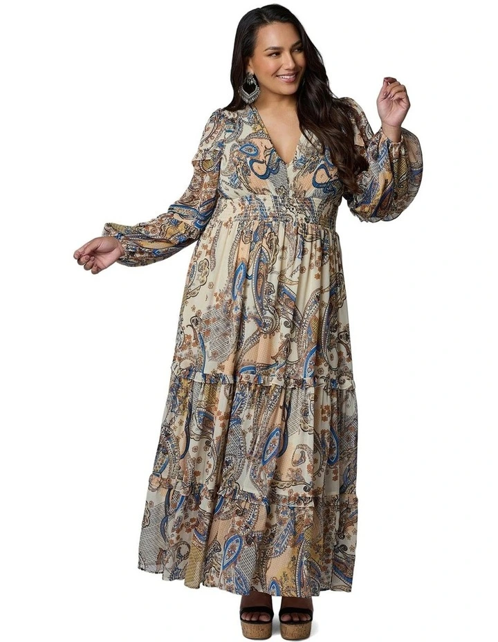 Venice Beach Maxi Dress in Multi image 1