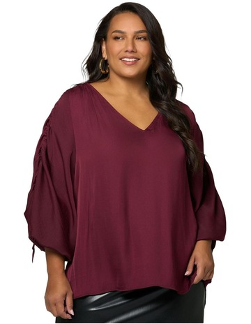 Burgundy colour