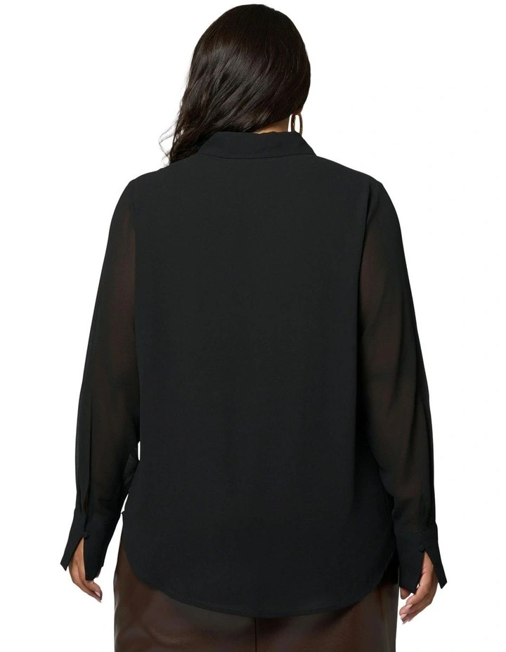 Scout Blouse in Black image 2