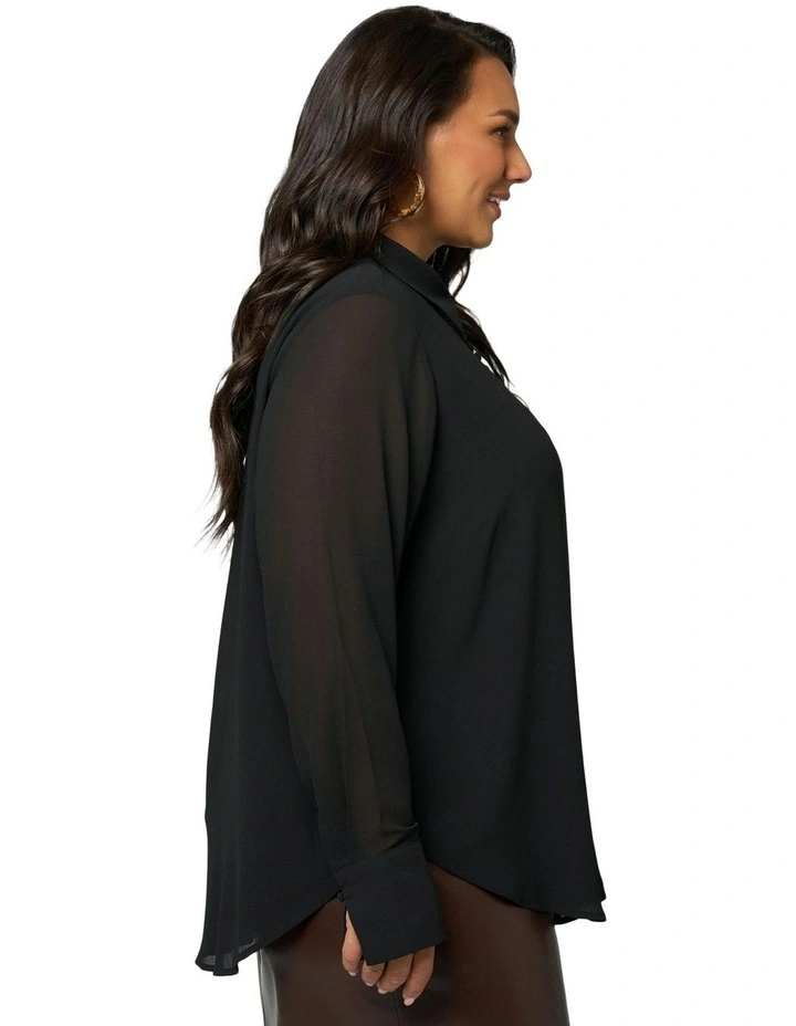 Scout Blouse in Black image 3