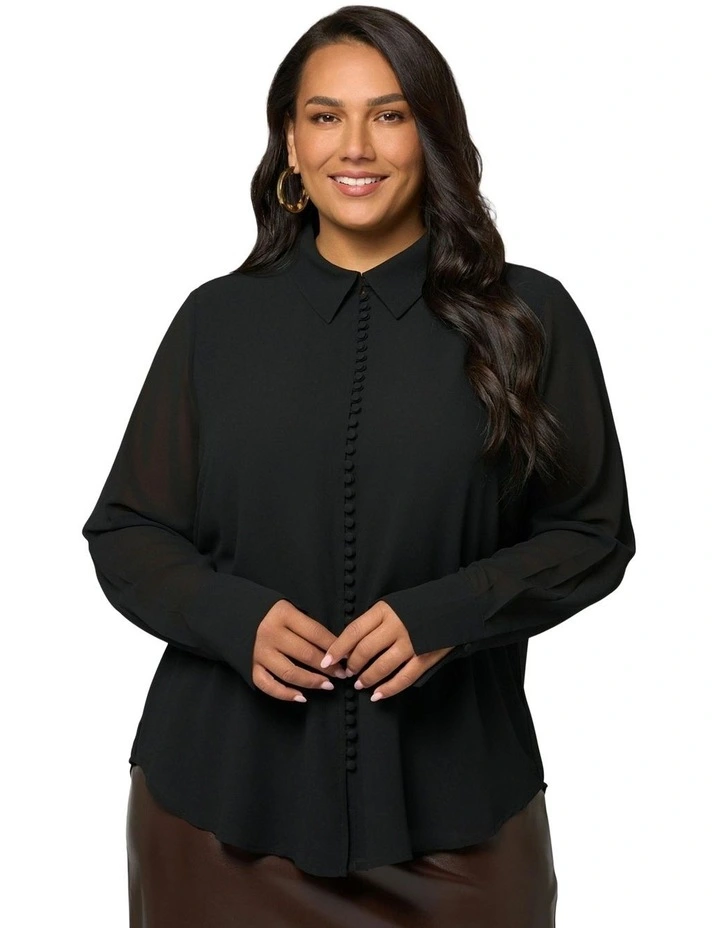 Scout Blouse in Black image 4