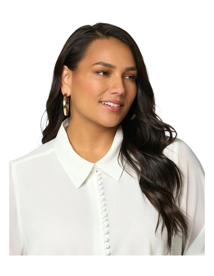 Scout Blouse in Cream image 5