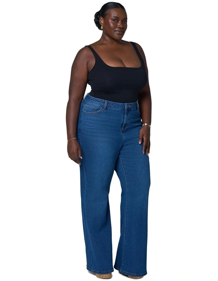 Maddie Bootleg Jean in Blue image 1