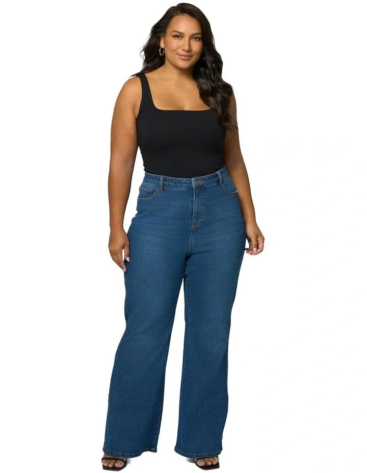 Maddie Bootleg Jean in Blue image 1